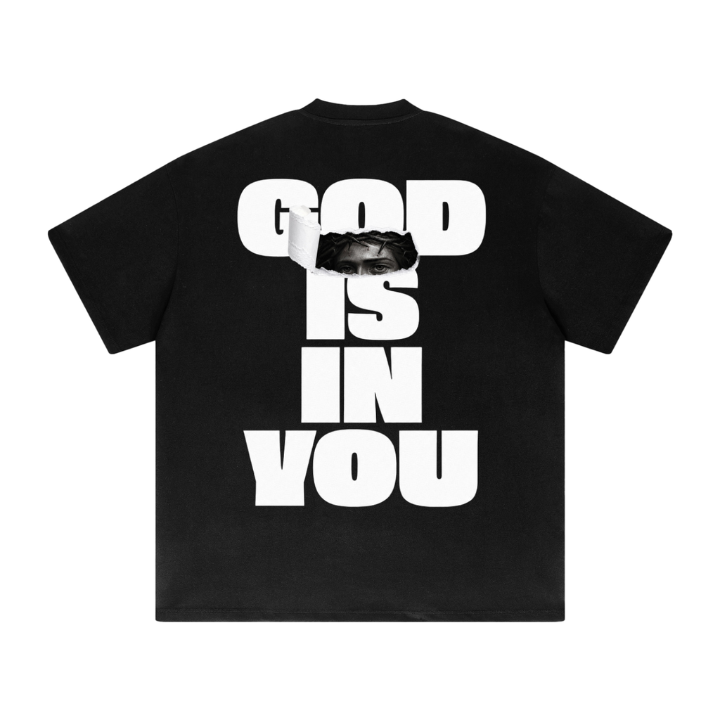 "GOD IS IN YOU" P.A.M Heavyweight Drop Shoulder T-Shirt