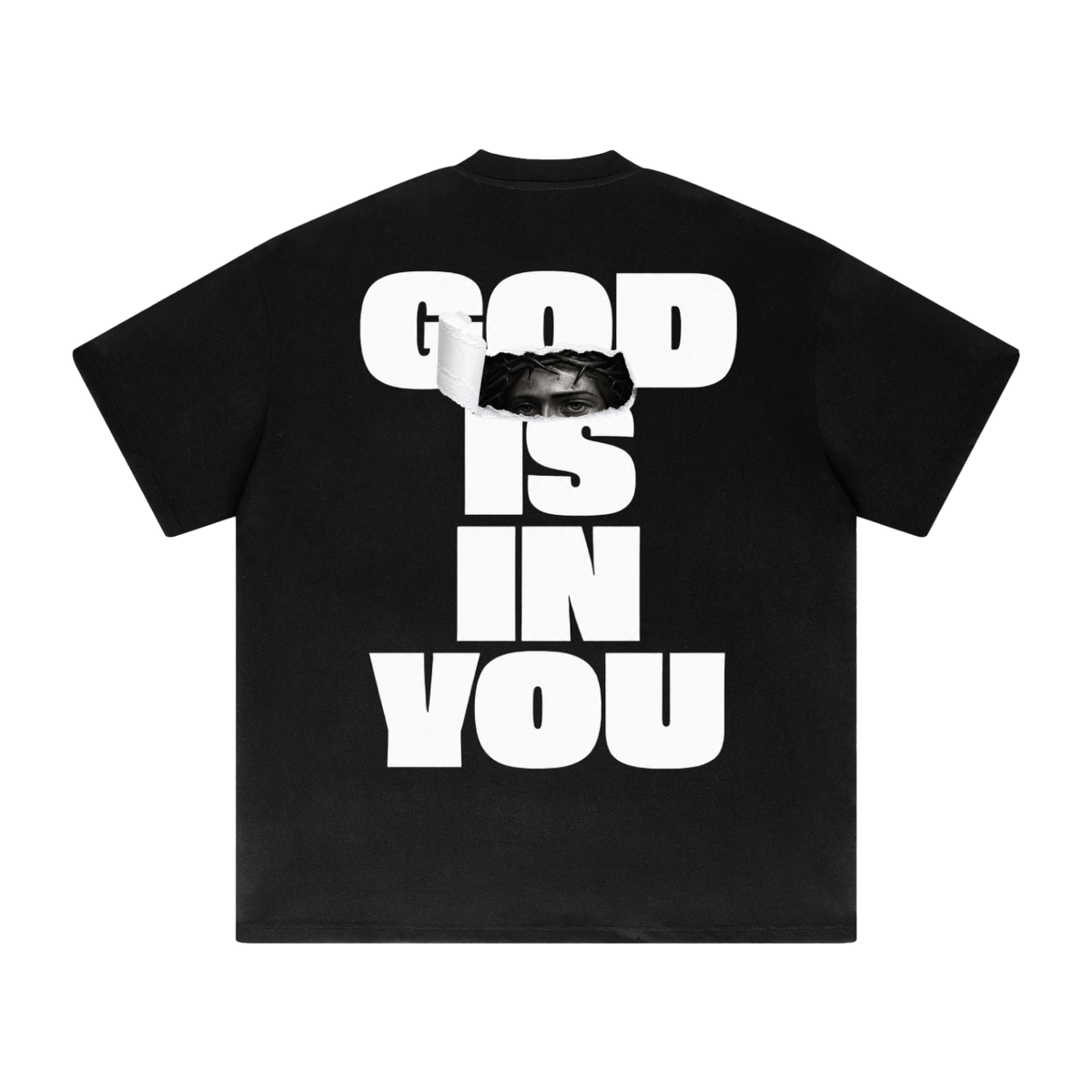 "GOD IS IN YOU" P.A.M Heavyweight Drop Shoulder T-Shirt