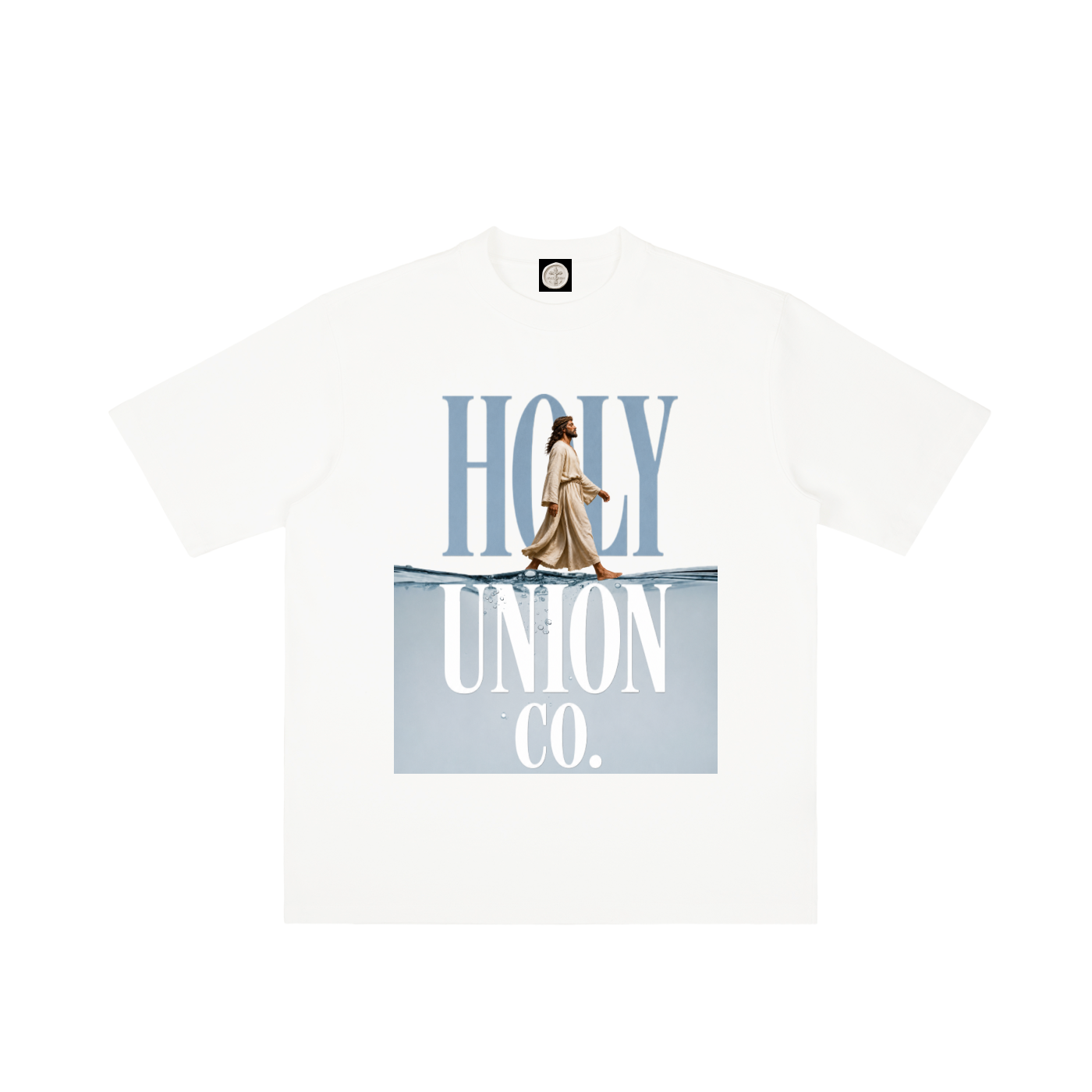 "WATER WALKER"  Drop Shoulder T-shirt