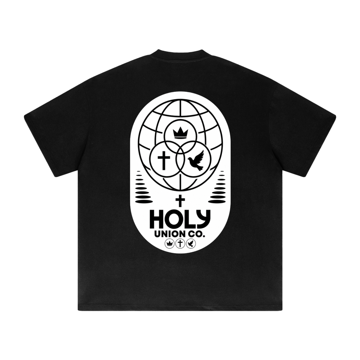 "HUC WRLD V.2" Heavyweight Drop Shoulder T-Shirt