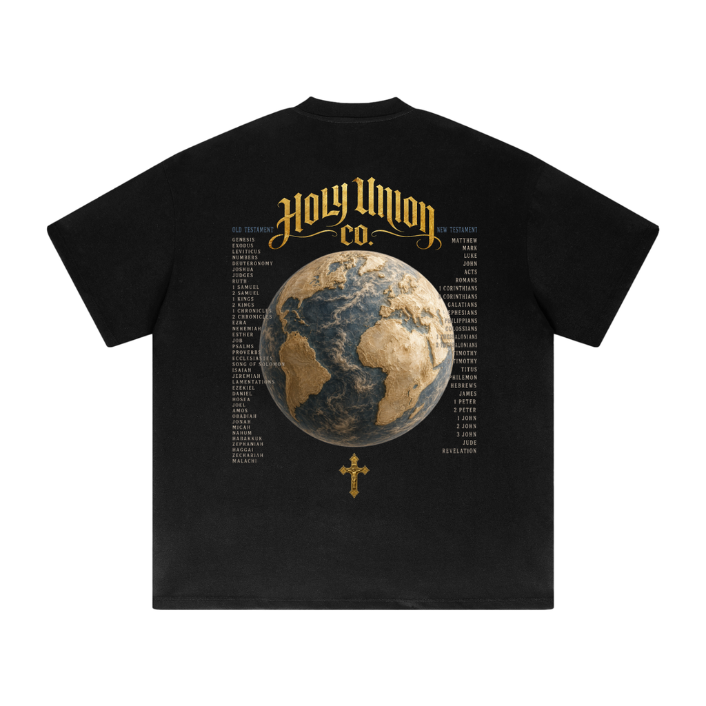 "ALL NATIONS" Heavyweight Drop Shoulder T-Shirt
