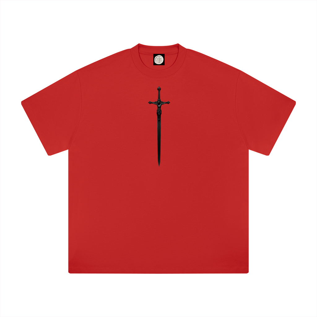 "OUR FATHER THE PROTECTOR" Heavyweight Drop Shoulder T-Shirt