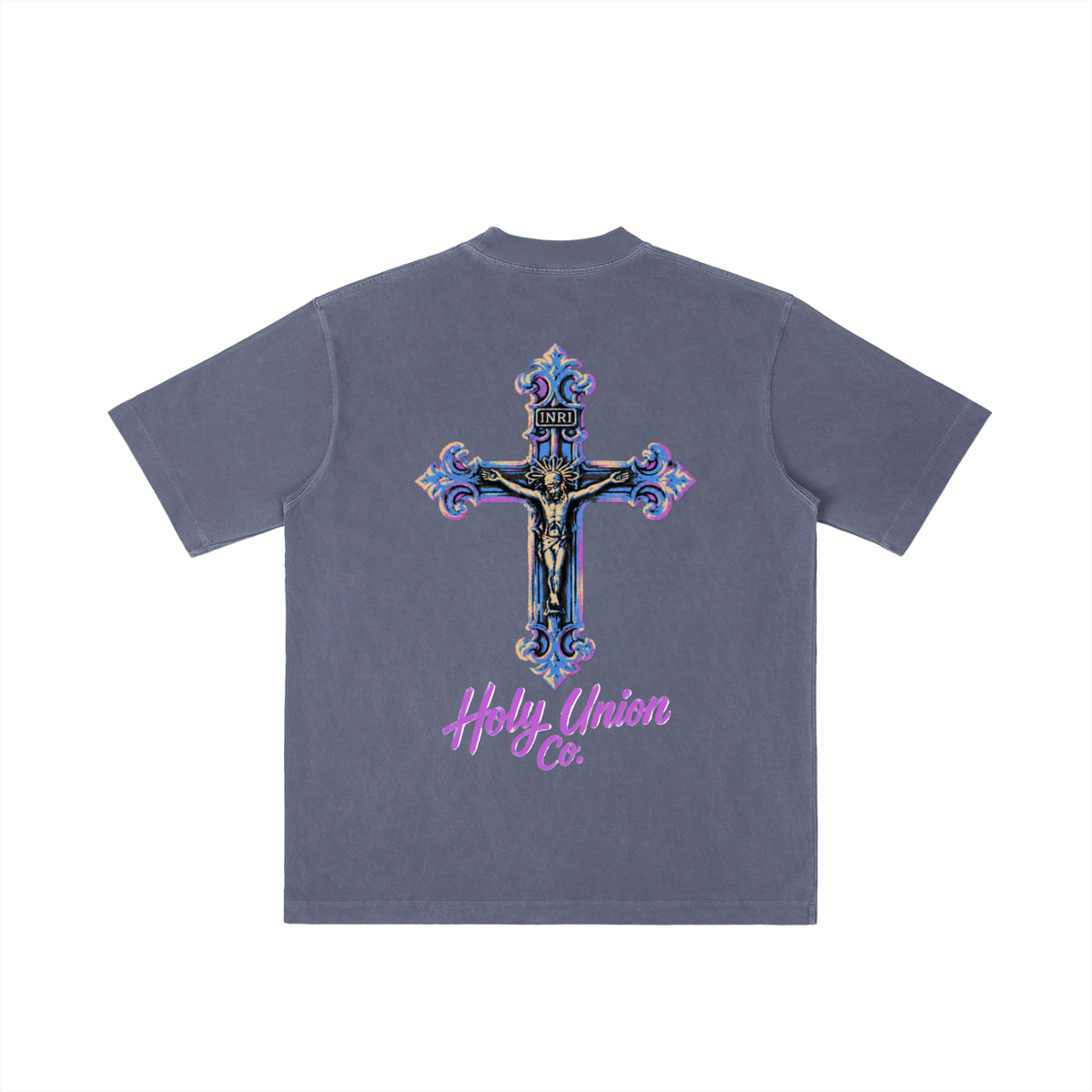 "V.CITY"  Drop Shoulder T-shirt