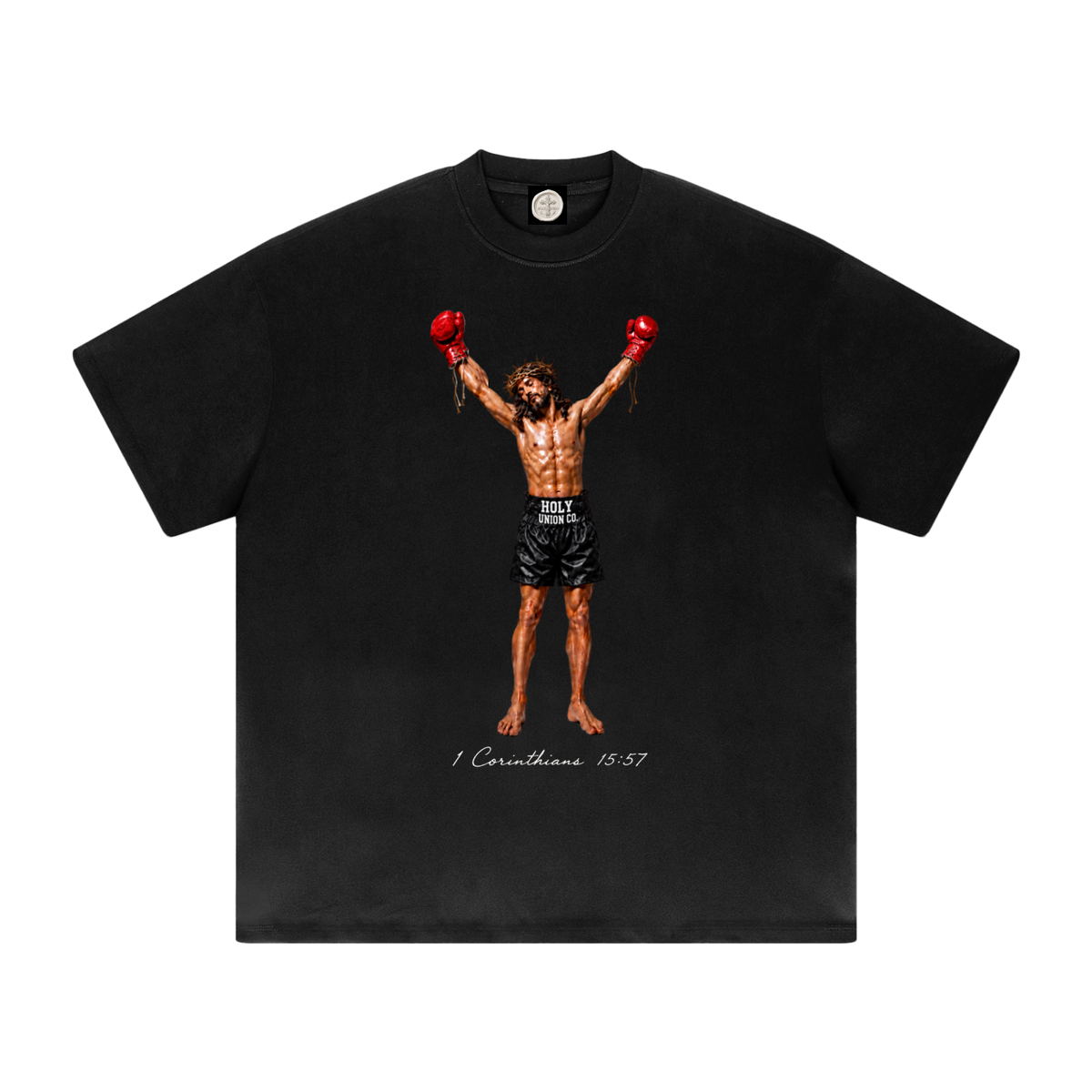 "VICTORY BLOODLINE" Heavyweight Drop Shoulder T-Shirt