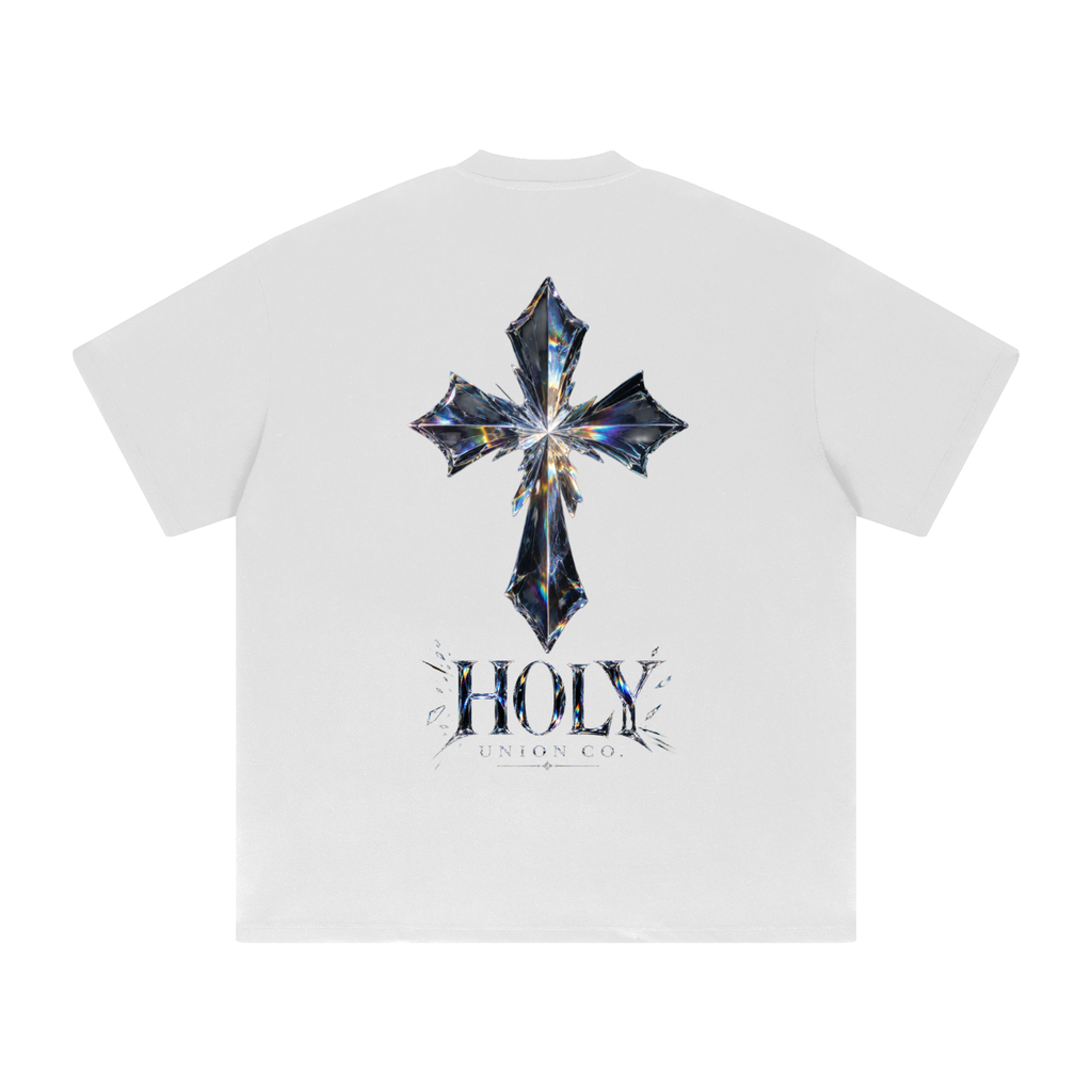 "SACRED CROSS" Heavyweight Drop Shoulder T-Shirt