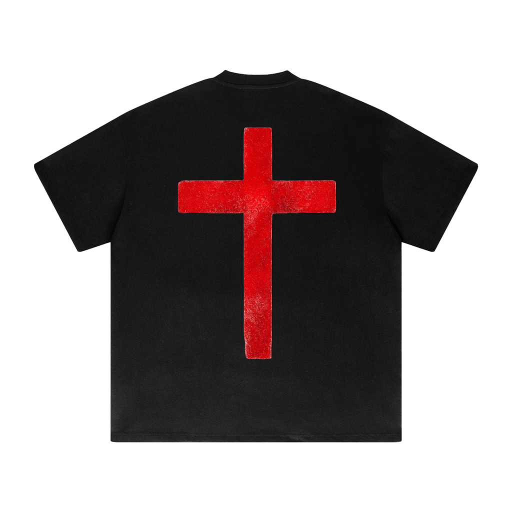 "VICTORY BLOODLINE" Heavyweight Drop Shoulder T-Shirt