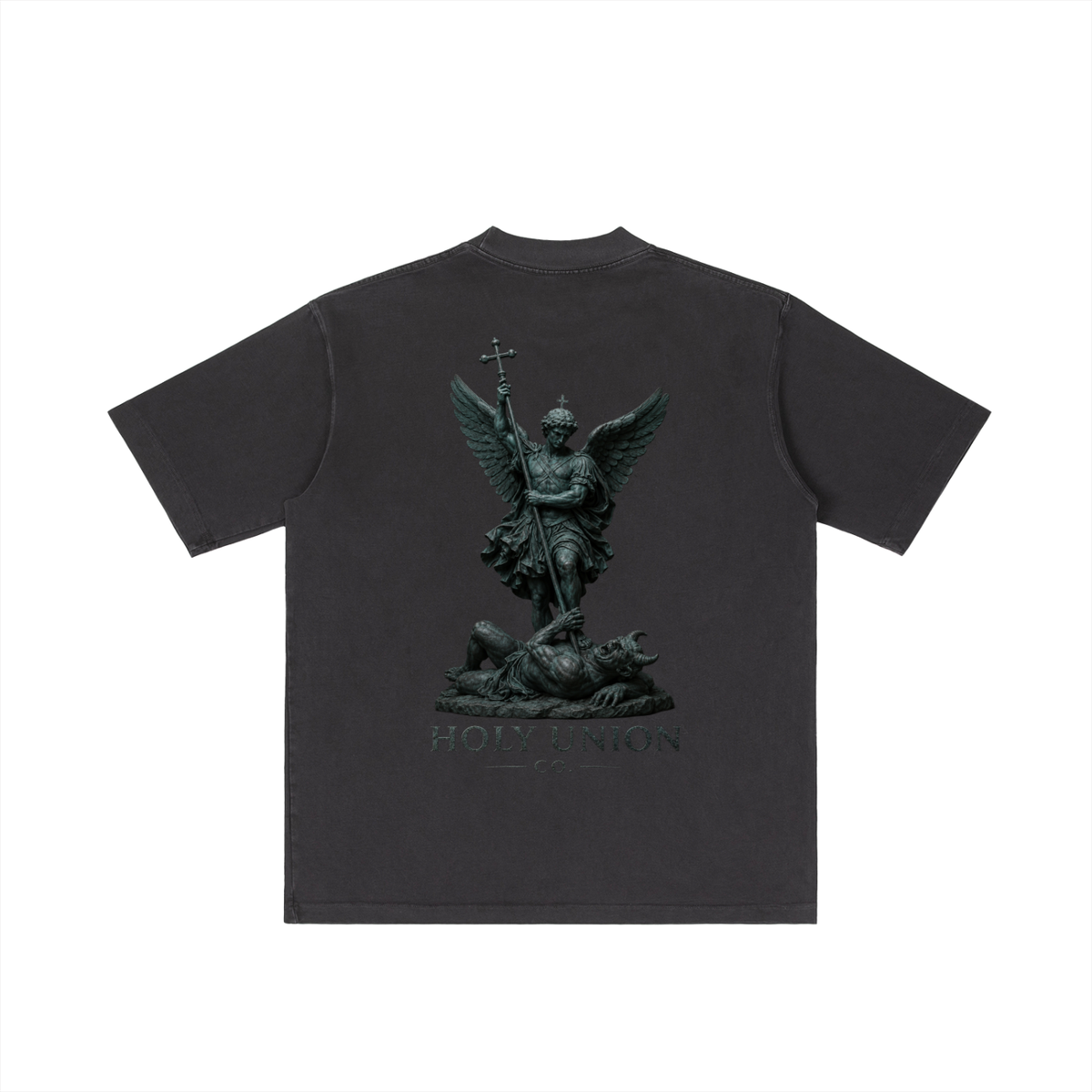 "SAINT MICHAEL" Drop Shoulder T-shirt