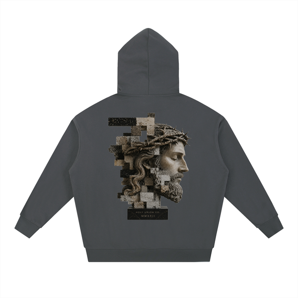 "CROWNED IN PIECES" Essential Heavyweight Hoodie