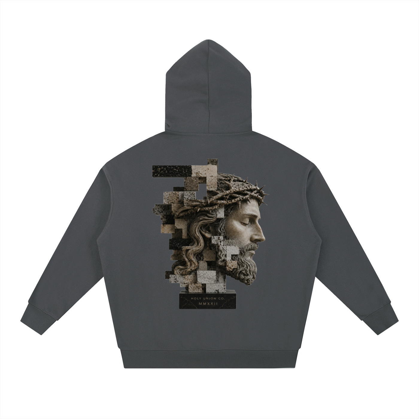 "CROWNED IN PIECES" Essential Heavyweight Hoodie