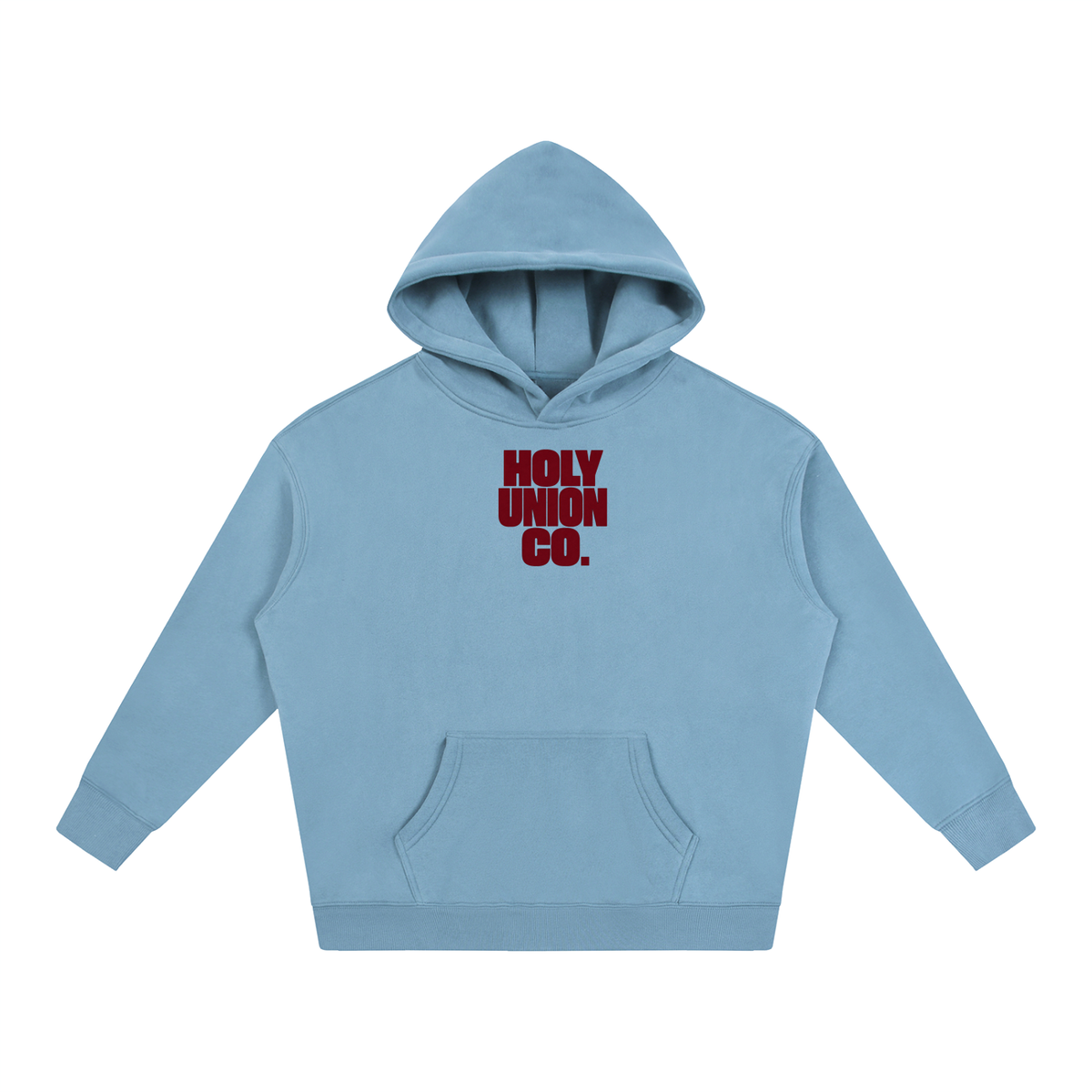 "HUC" Oversize Fleeced Hoodie