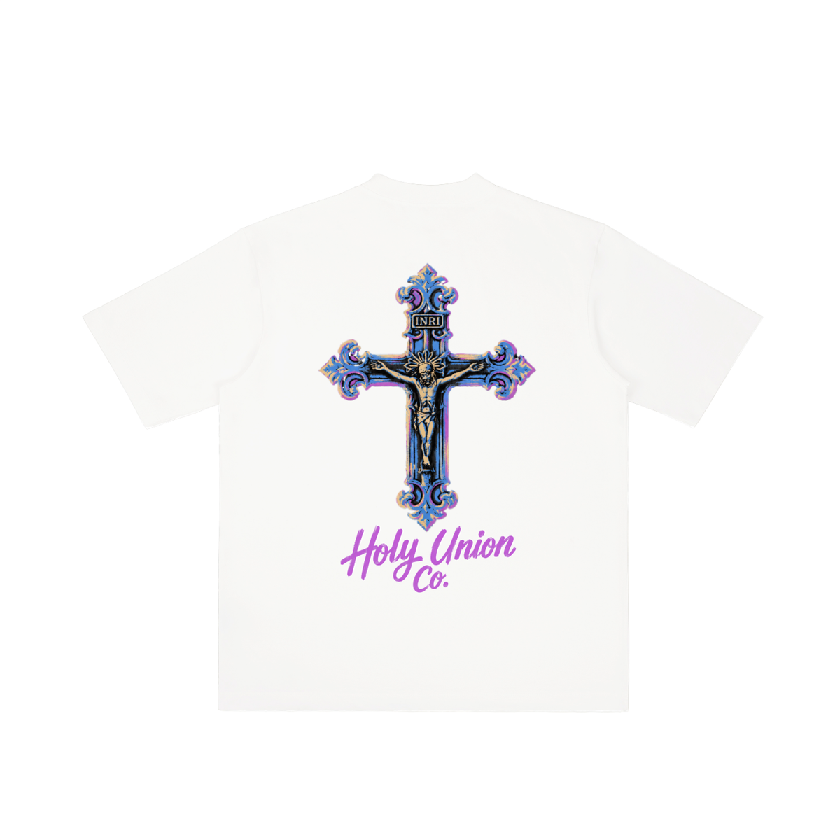 "V.CITY"  Drop Shoulder T-shirt