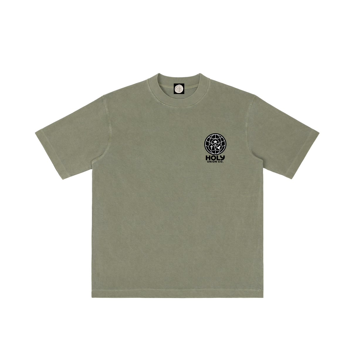 "HUC WRLD V.2 "  Drop Shoulder T-shirt