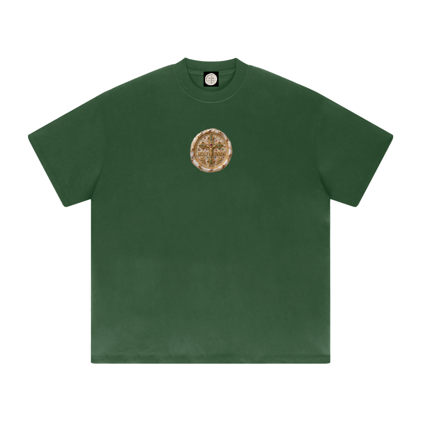 "SACRED CROSS COLLECTION" Heavyweight Drop Shoulder T-Shirt