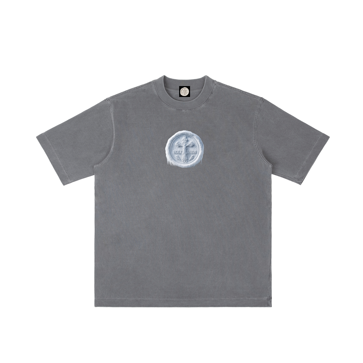 "DIVE DEEPER" Vintage Wash Drop Shoulder T-shirt