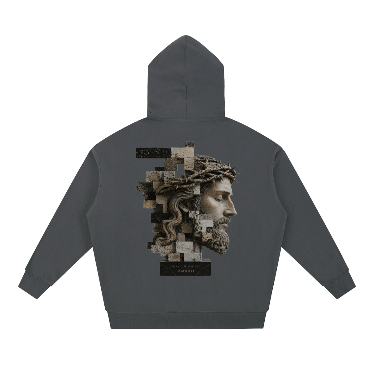 "CROWNED IN PIECES" Essential Heavyweight Hoodie