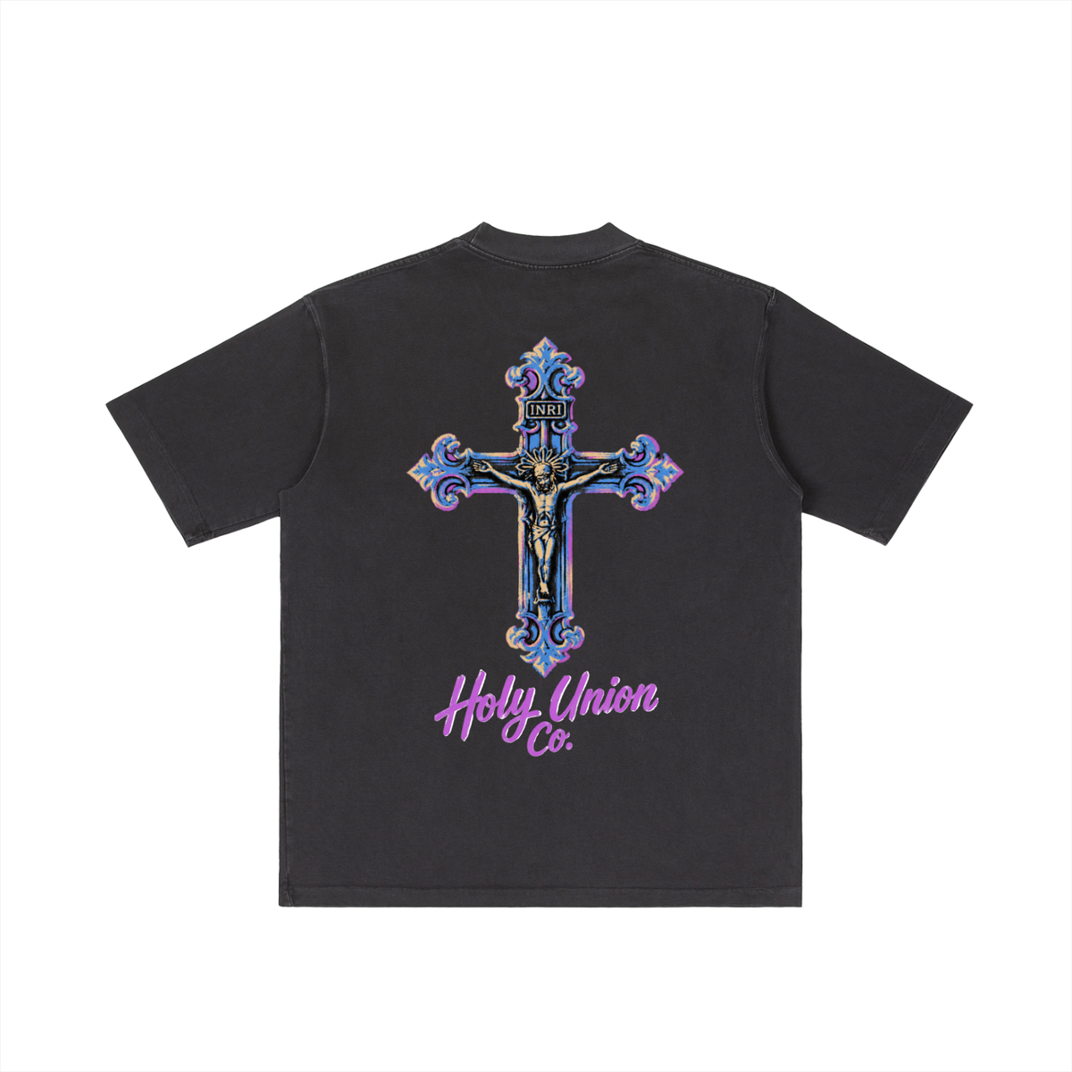 "V.CITY"  Drop Shoulder T-shirt