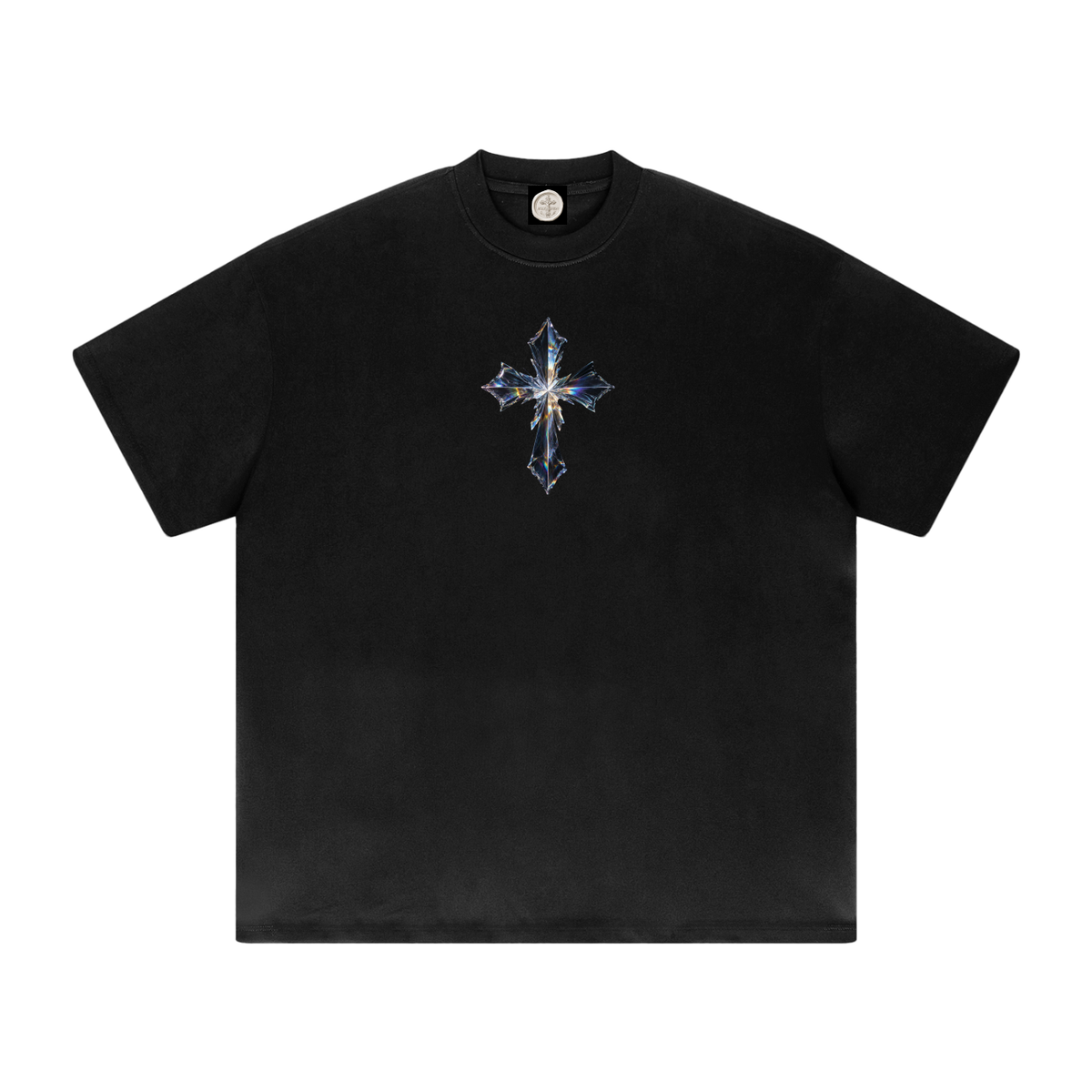 "SACRED CROSS" Heavyweight Drop Shoulder T-Shirt