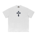 "SACRED CROSS" Heavyweight Drop Shoulder T-Shirt