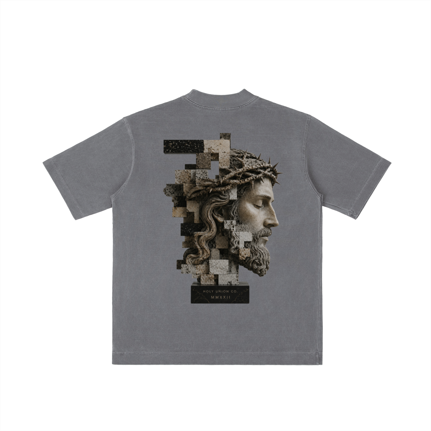 "CROWNED IN PIECES"  Drop Shoulder T-shirt